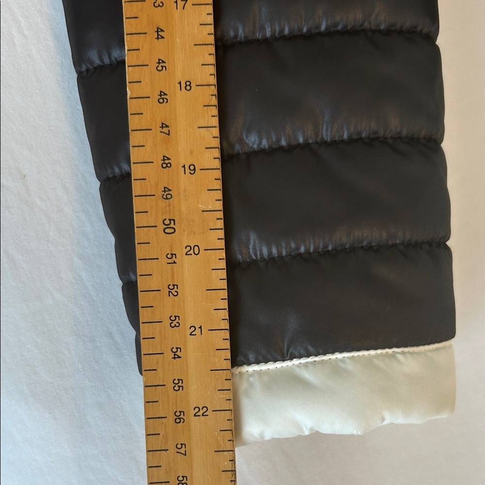 Kate Spade Black and Cream Puffer Jacket S - Picture 11 of 14